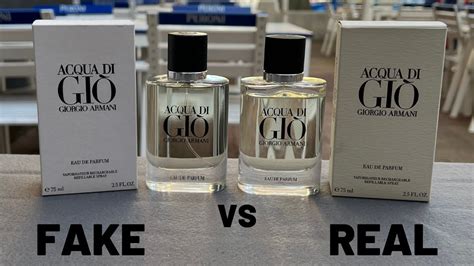 How to spot fake Giorgio Armani Perfume: Acqua Di Gio 